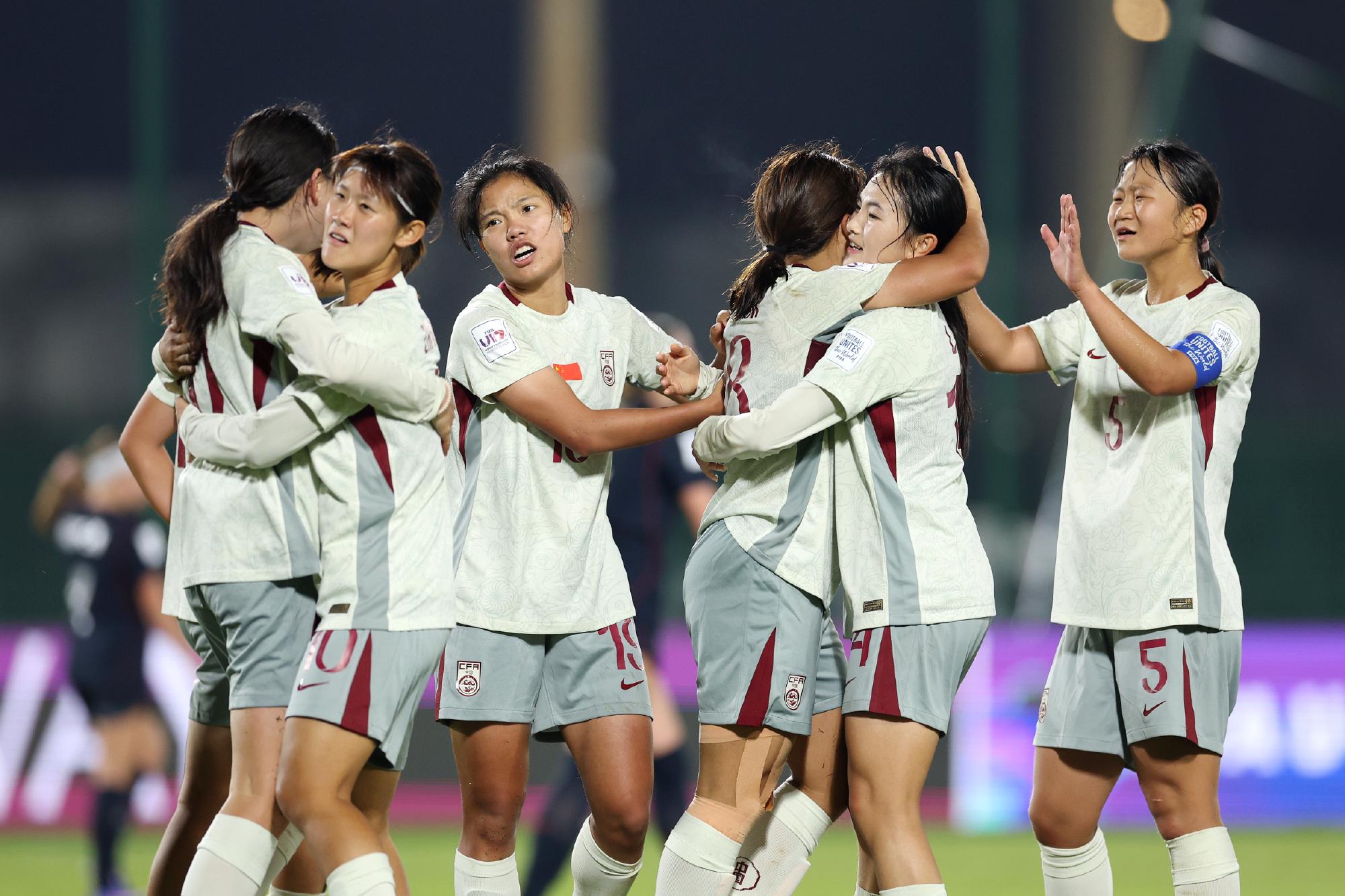 完美体育网址中国U17女足全胜出线！3